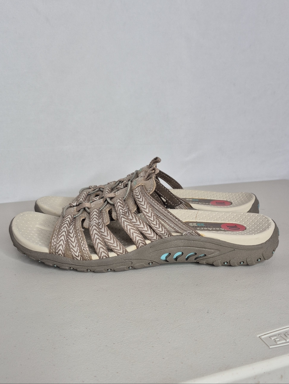 Skechers Reggae - Repetition Athletic Slide Sandals - Size 10 - Picture 5 of 15
